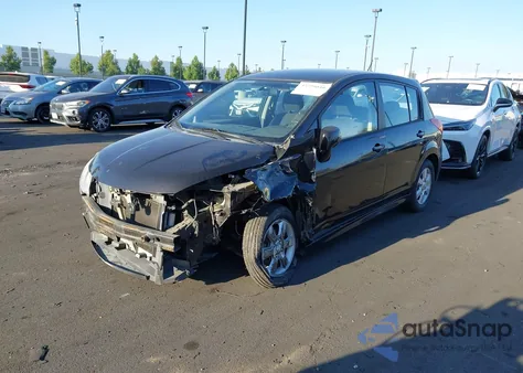 2010 Nissan Versa 1.8Sl из США, поврежденный, VIN 3N1BC1CP6AL441024